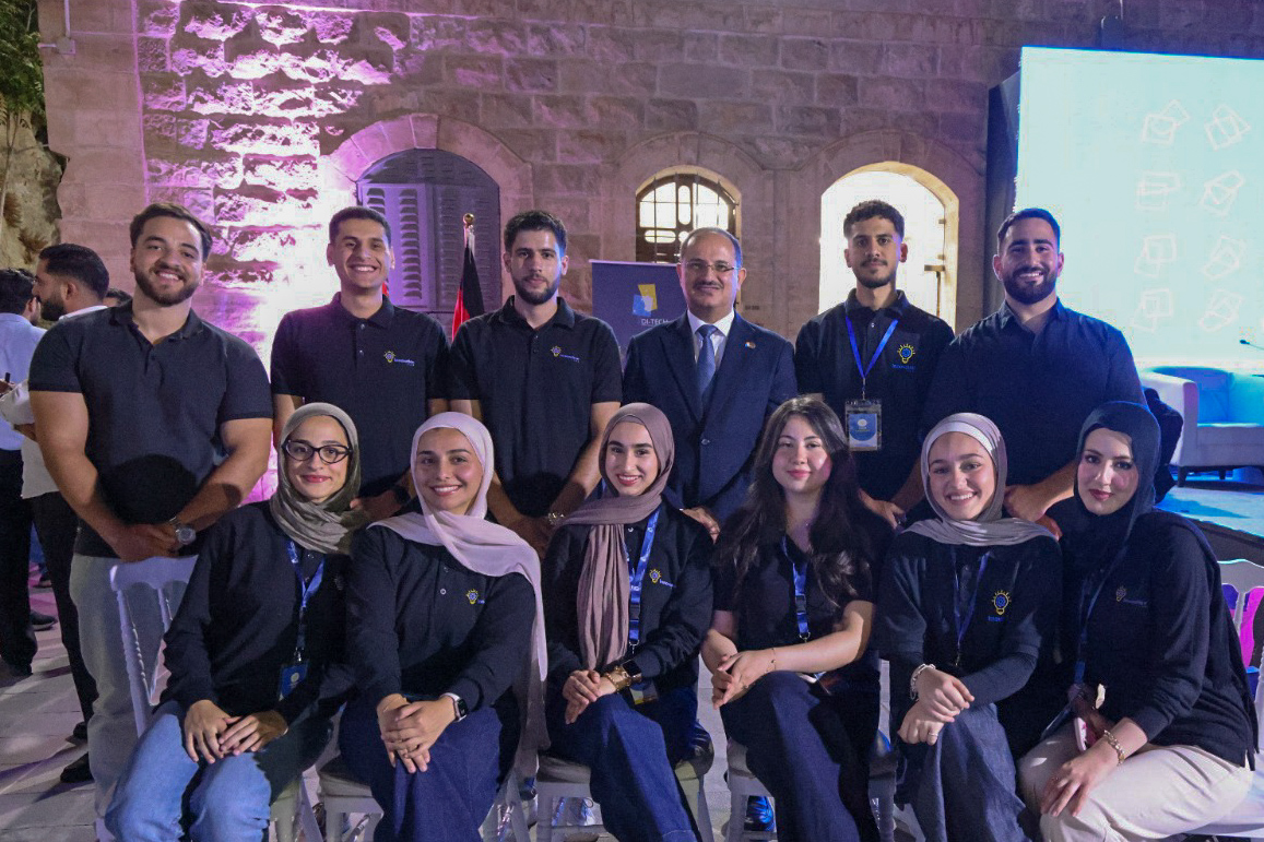 Innovation Club committee at a club-hosted evening event
